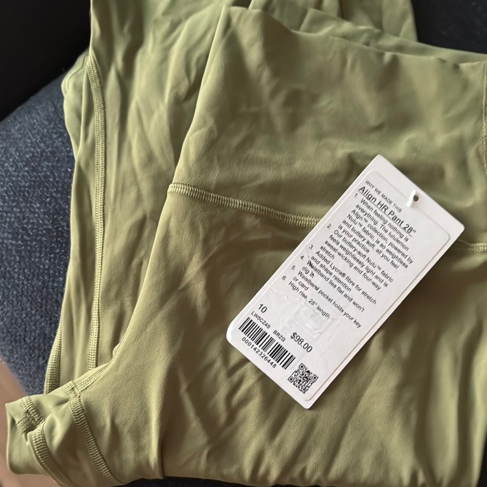 Lululemon Athletica Olive Leggings